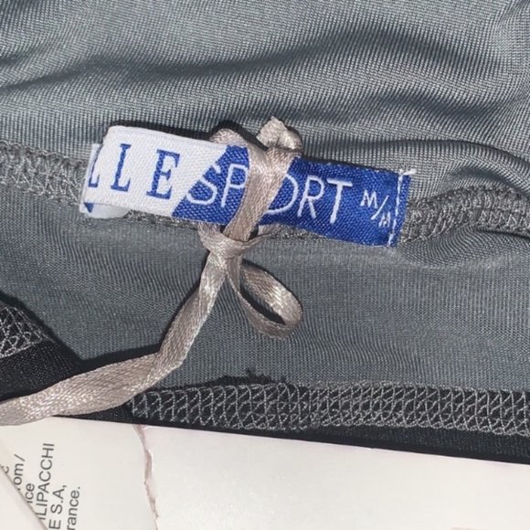 Elle Sport tummy control/ shape enhancing yoga workouts leggings pants size M - Picture 8 of 11